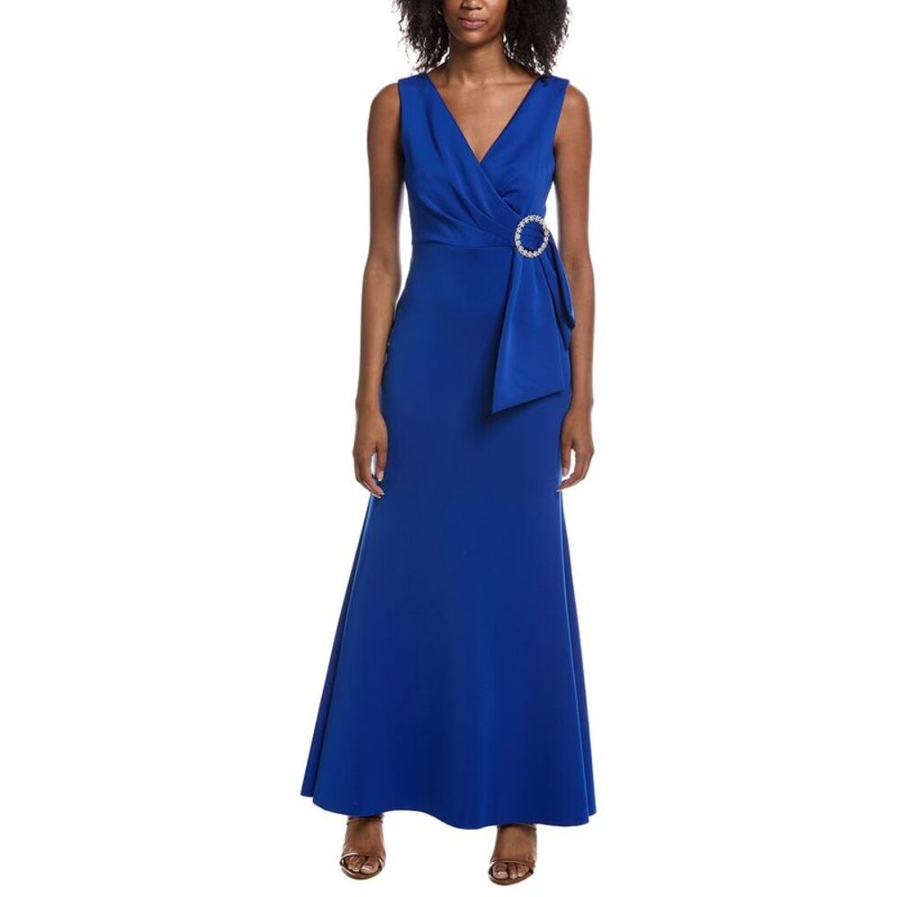 Eliza J Womens  Gown, Blue